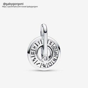 Pandora Pandora ME Zodiac Wheel Medallion Charm